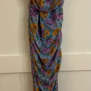 Veronica Beard Blue Floral Dress
